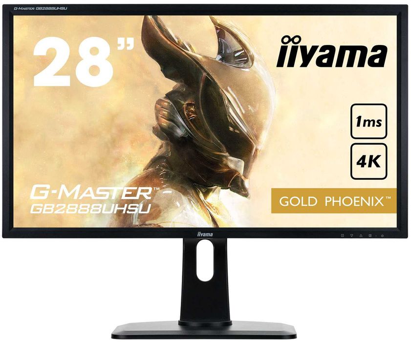 Monitor 4K 28" iiyama G-Master GB2888UHSU Gold Phoenix