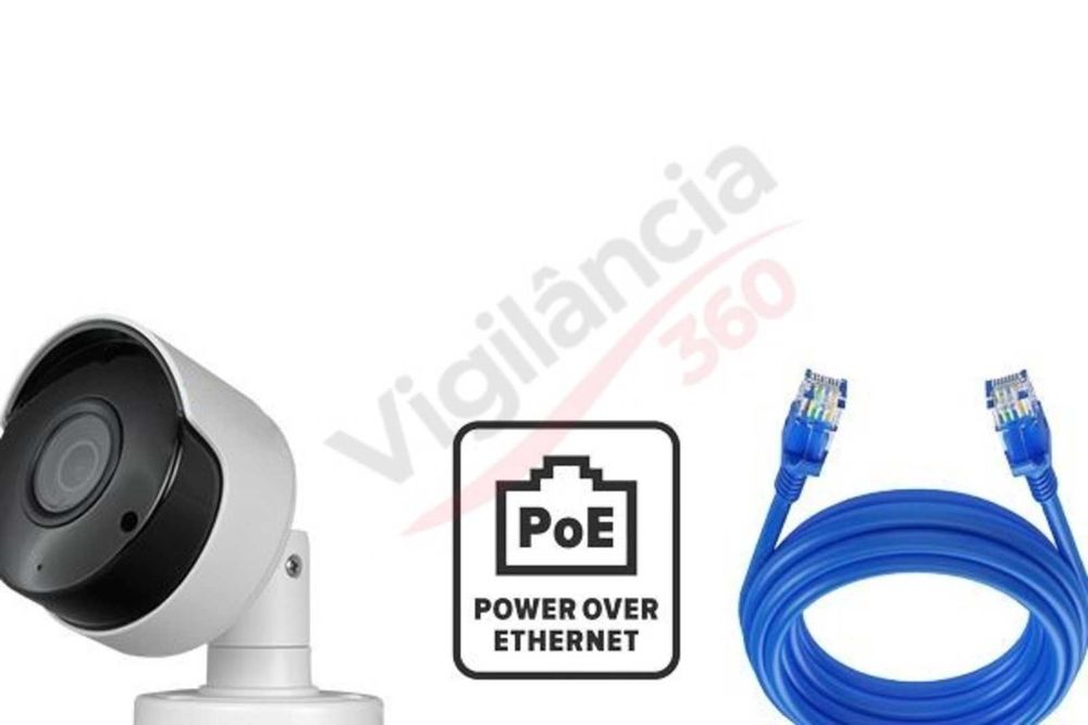 Câmara Vigilância IP Nivian 8MP 4K PoE Exterior ONVIF Visão Noturna - NOVA