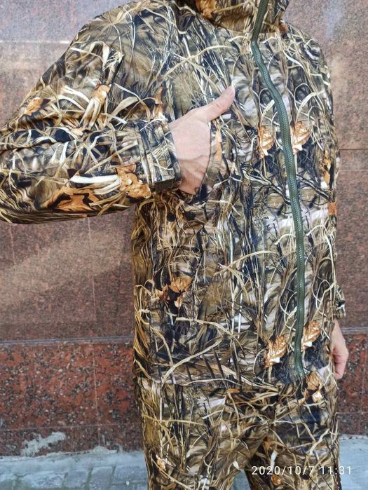 Костюм для охоты или рыбалки/ демисезон - весна/Хантер/камуфляж/