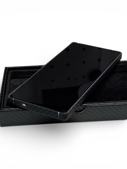 Карбоновый чехол для Samsung Galaxy S25 Ultra + MagSafe магнит