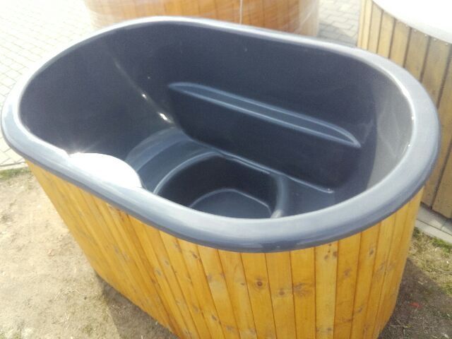 Balia beczka do schładzania po saunie morsowanie