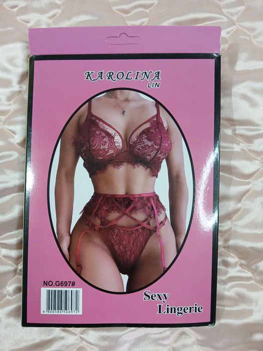 Bielizna damska body stocking biala