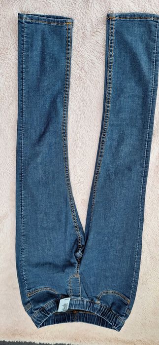 Spodnie jeans 6-7lat dziewczynka H&M gumkowe