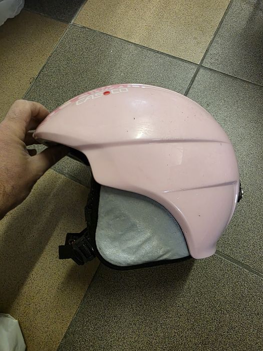 Kask narciarski różowy +gogle Arctica