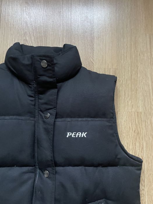 Peak Performance bezrękawnik puchowy kamizelka czarna S męska damska