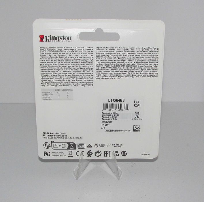 Kingston DataTraveler Exodia 64GB USB 3.2
