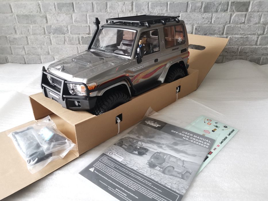 Jipe RGT Rock Crawler Intruder RGT 86020 Toyota LC71 1:10 waterproof