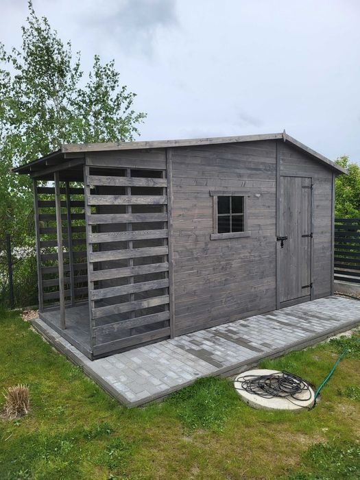 Promocja Domek ogrodowy z drewutnią montaż cały kraj