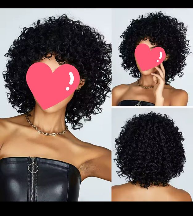 Peruka kręcone włosy