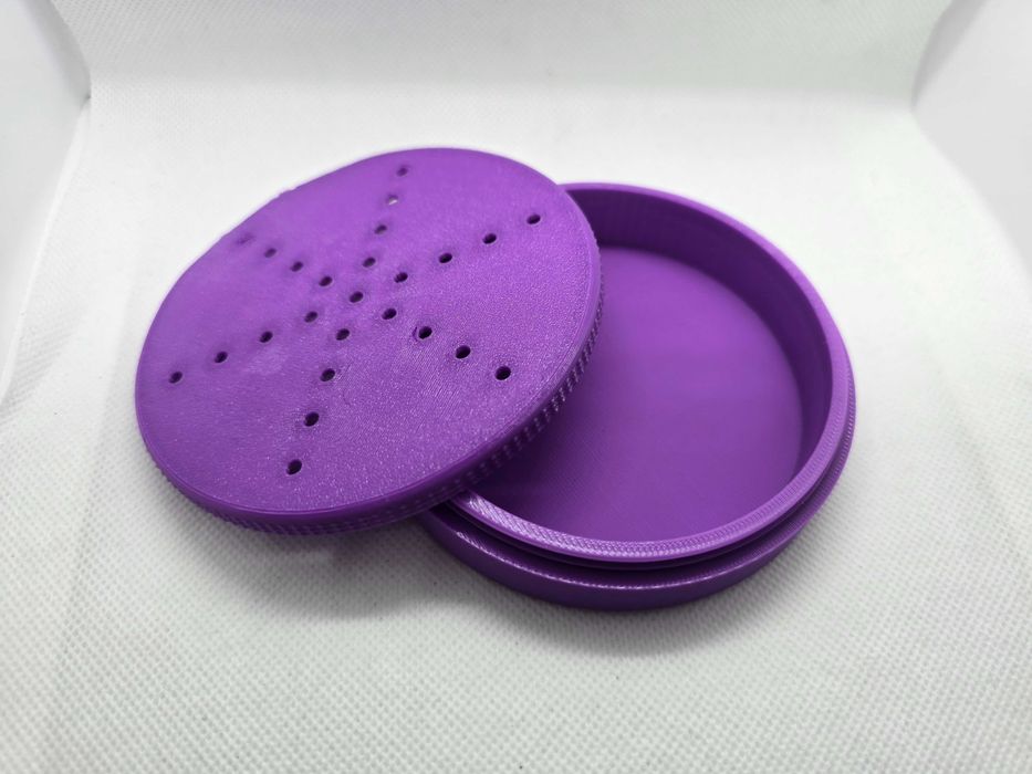 Puszka do Nosework – MAXI 10 cm Fioletowy | Trening Węchowy Psa