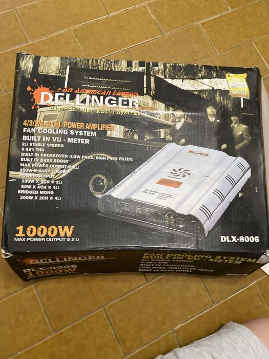 Amplificador de colunas para carro 1000w