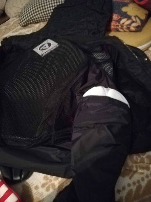 Casaco mota com proteções