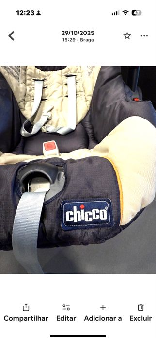 Cadeira de bebê para carro