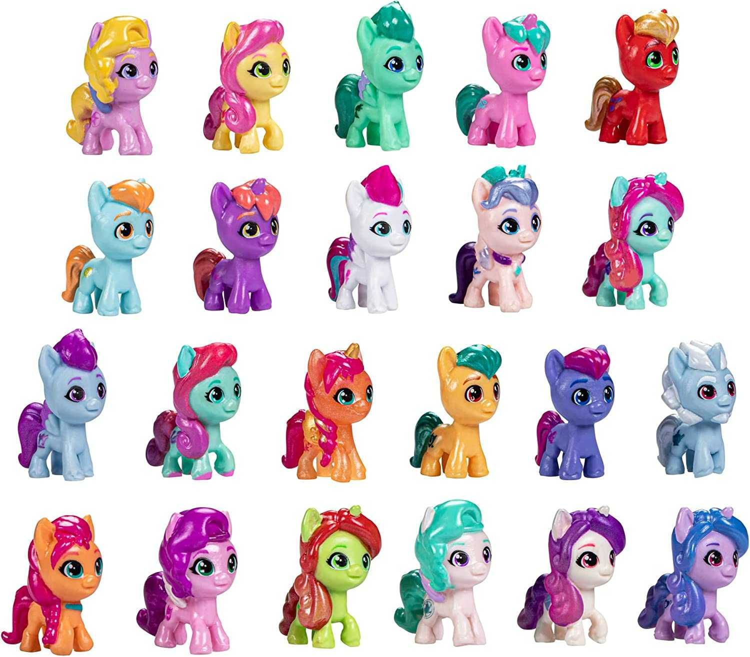 My Little Pony Mini набор 22 фигурки пони World Magic Meet The Minis: 1 ...