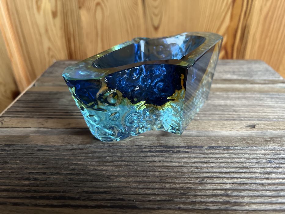 Sprzedam popielniczkę ze szkła Murano Alessandro Mandruzzato, Włochy