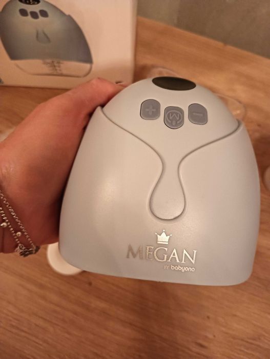 BabyOno, laktator muszlowy, bez uzycia rak, elektryczny
