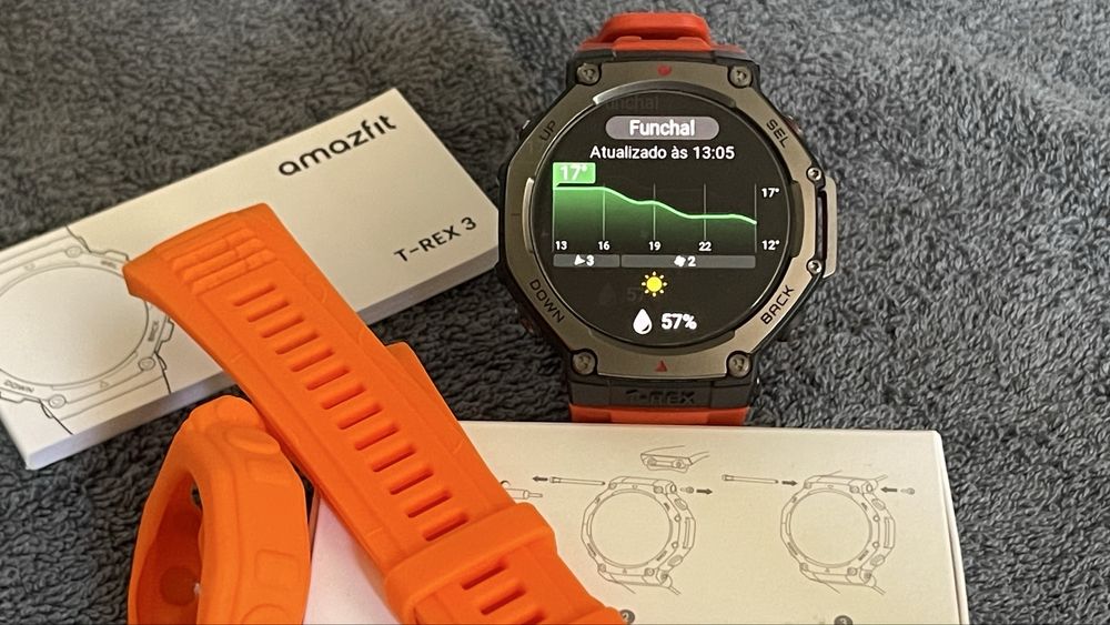 Relogio amazfit T-Rex 3