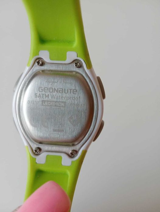 Relógio kalenji cronómetro de corrida W200 S Azul e Verde