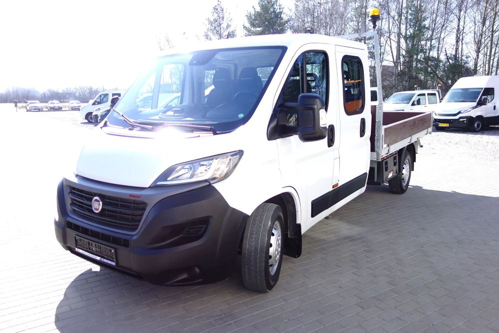 Fiat Ducato Doka Maxi 2.3 Multi -Jet 160 KM 7 Osobowy Klima Webasto  19 Rok 124 Tys.KM.Doka
