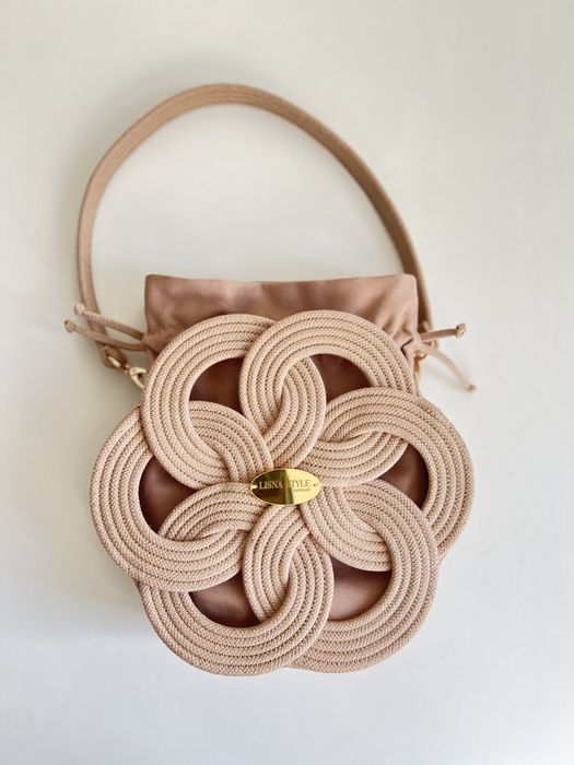Bag Toredka Flower Beż Mini