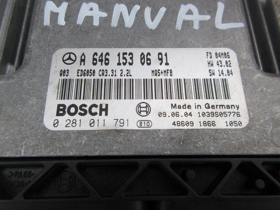 mercedes VITO 639 VIANO 2.2 cdi komputer sterownik silnika