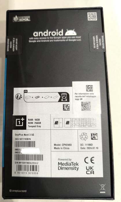 OnePlus Nord 3 fabryka 16/256