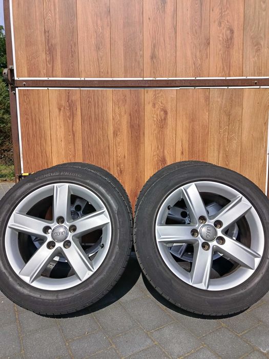 Felgi Aluminiowe Audi 16 cali 5x112 Stan Bardzo Dobry! Plus Opony