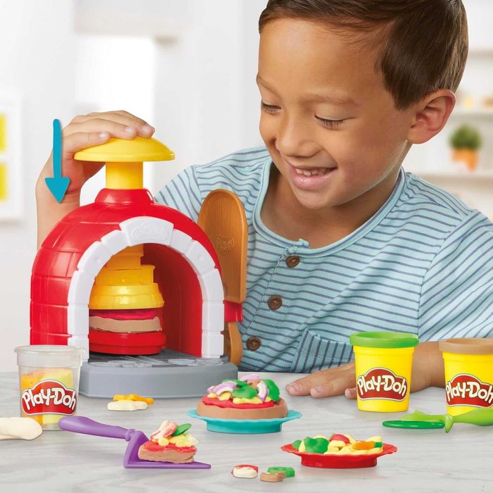 Play-Doh Kitchen Creations Pizza Печемо піцу