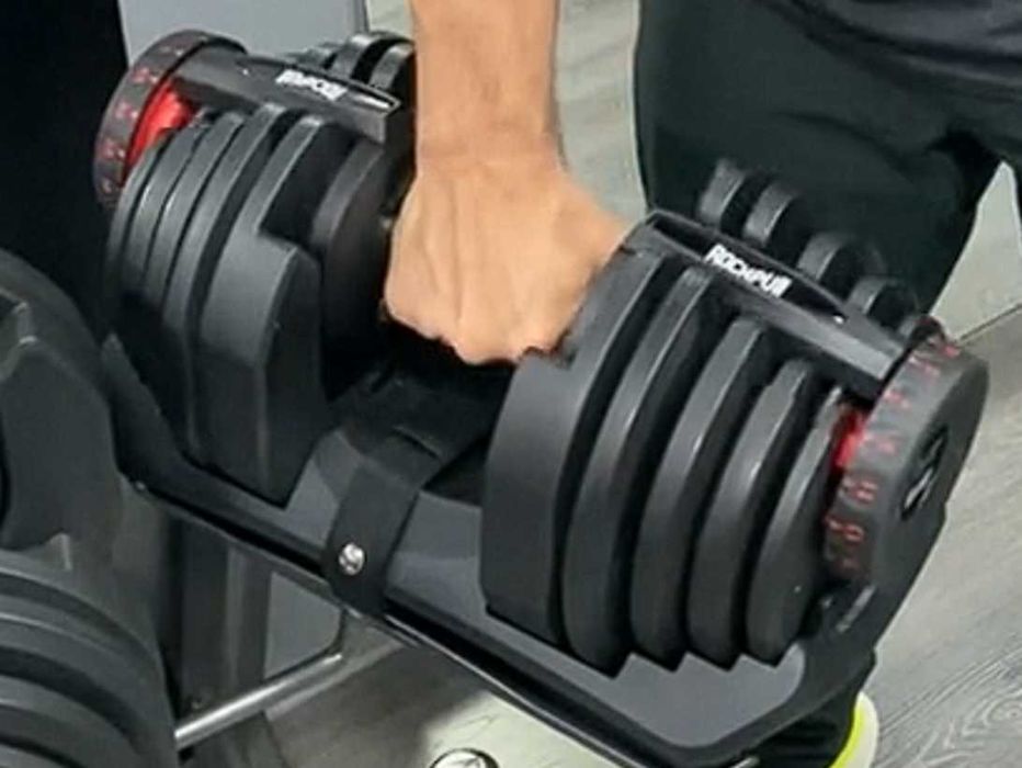 гантеля регульована на підставці від 5 до 40 кг гантель гантелі 17 рів