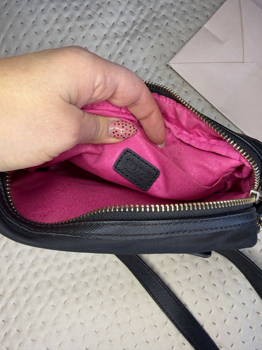 TOUS Brunock Chain czarna torebka crossbody