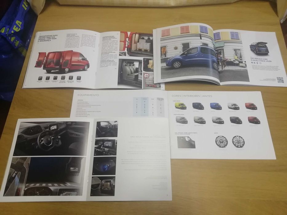 Catálogos Citroën e Peugeot
