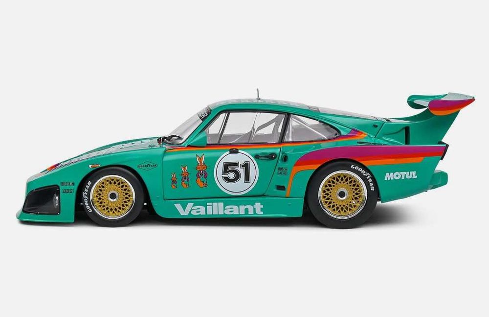 Колекційна модель Solido Porsche 935 K3 Vaillant #51 (1977) — 1:18