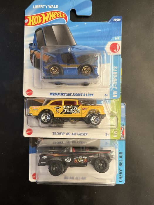 HotWheels 1/64 (Novos)