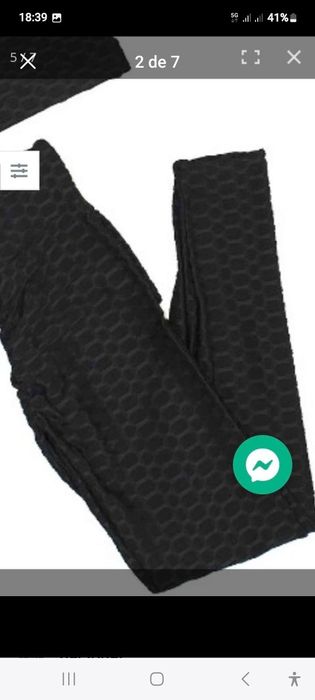 Macacão tipo legging de relevo