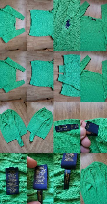 Sweter Polo Ralph Lauren warkocz