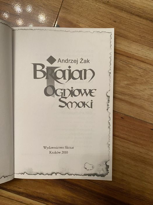 Brajan i ogniowe smoki - Andrzej Żak