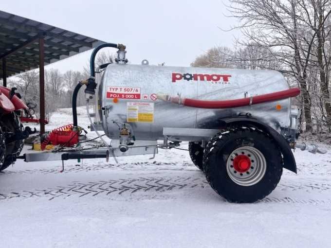 wóz asenizacyjny beczka PREMIUM 5000 L Pomot 2026 DOSTAWA od ręki