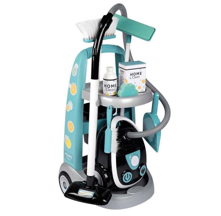 Візок для збирання Smoby з пилососом 330316, 330309