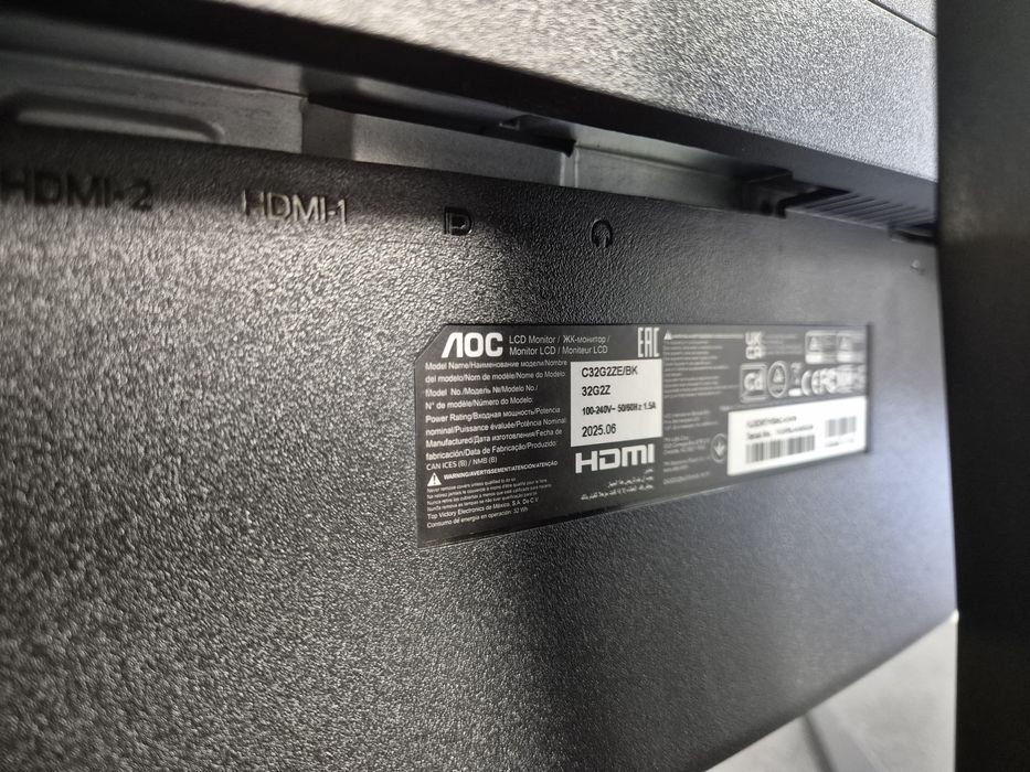 Monitor gamingowy AOC C32G2ZE/BK, Nowy, Komis Jasło Czackiego