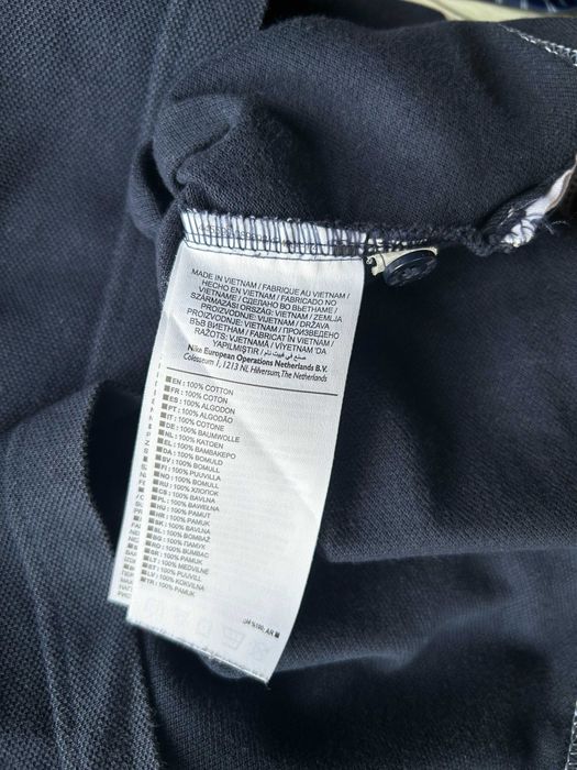 NIKE _ Granatowa koszulka polo S