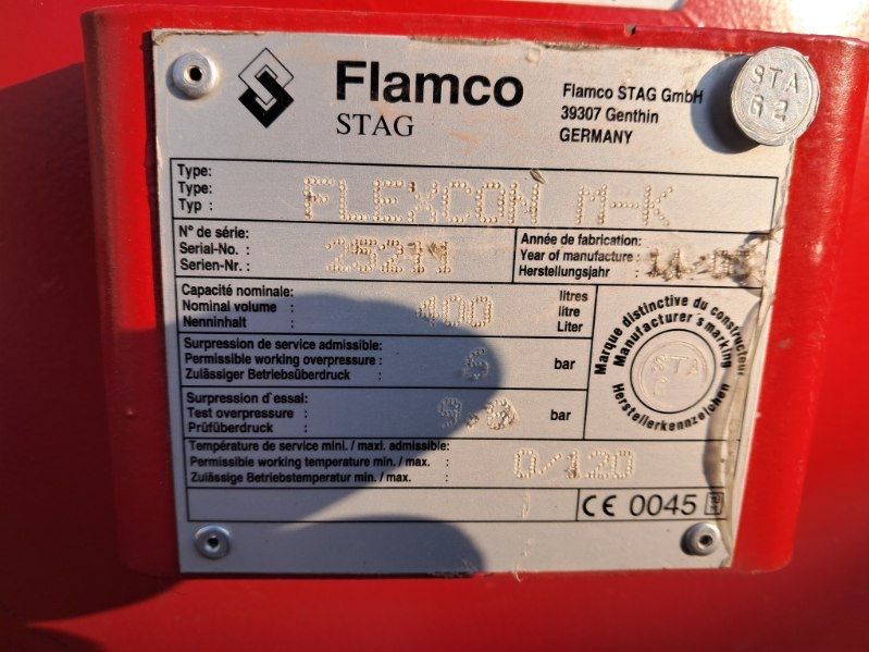 Naczynie wzbiorcze Flamco Flexcon M-K 400L – używane