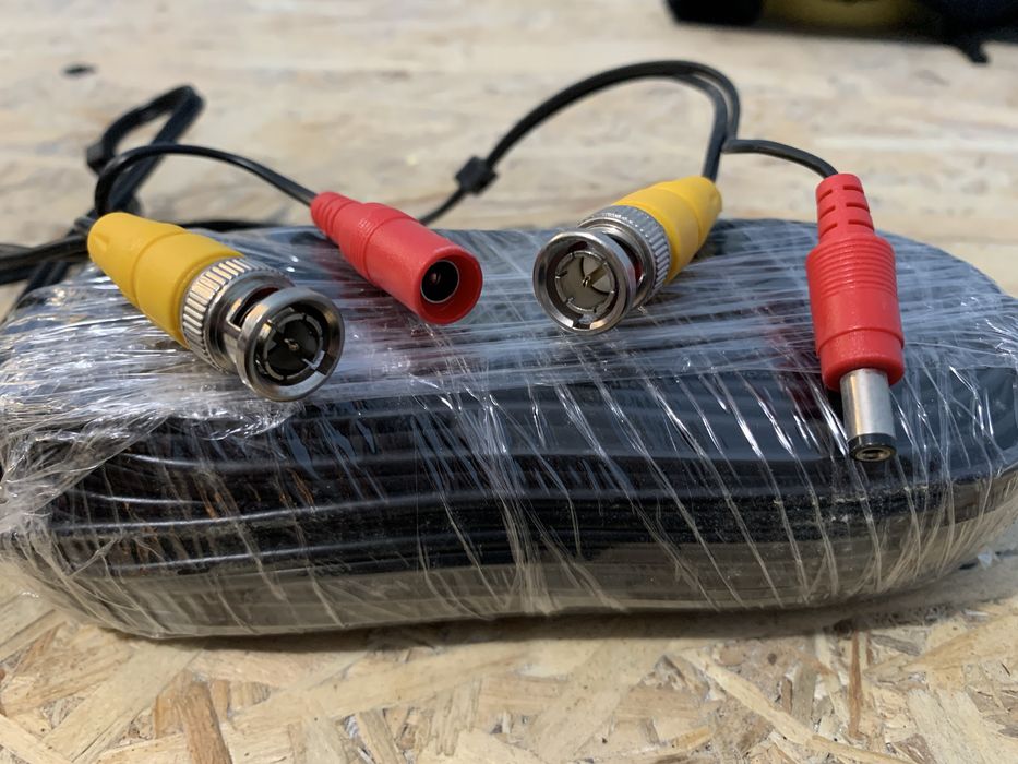 Кабель видеонаблюдения BNC+DC