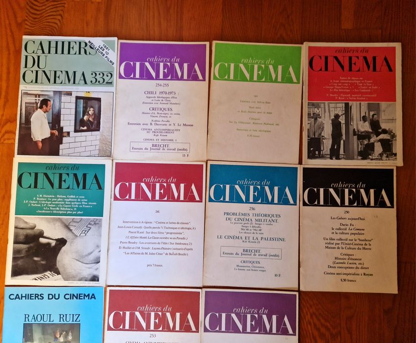 Revistas Cahiers du Cinema
