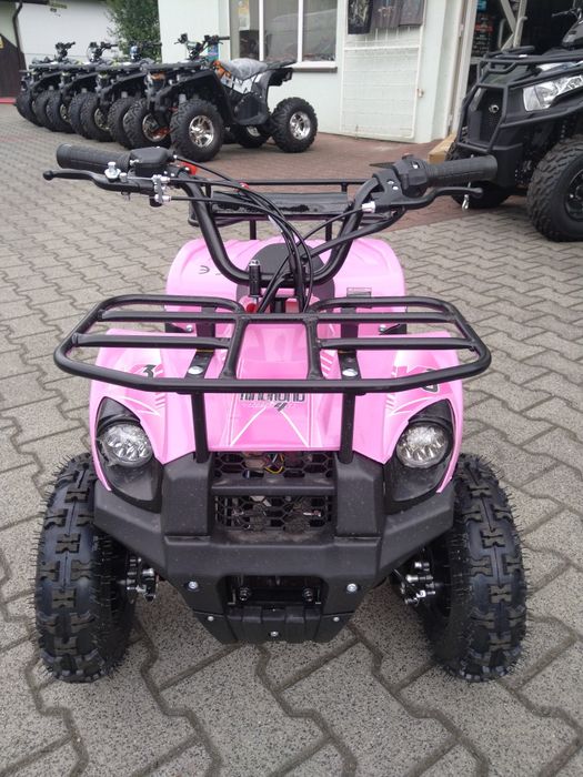 Quad 60 CC 4T z rozrusznikiem nie na szarpak różowy
