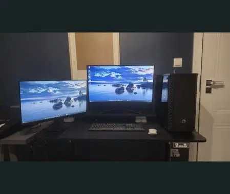 Komputer Gamingowy, monitory - i5-11400F, RTX 3050 8Gb, 32GB RAM, SSD