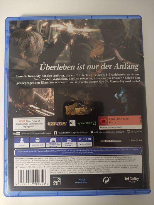 Resident Evil 4 Remake PS4