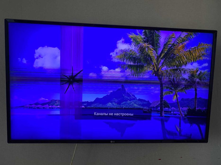 Телевізор LG 43 діагональ на запчастини