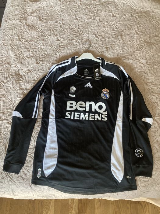 Real Madrid Beckham #23 Retro Longsleeve 2006/07