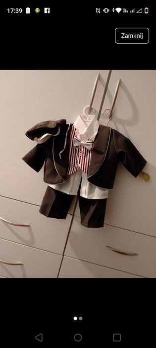 Sprzedam garnitury do chrztu :)  + buciki