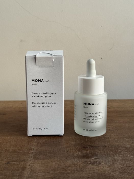 Serum nawilżające z efektem glow MONA Lab® No 01 30 ml